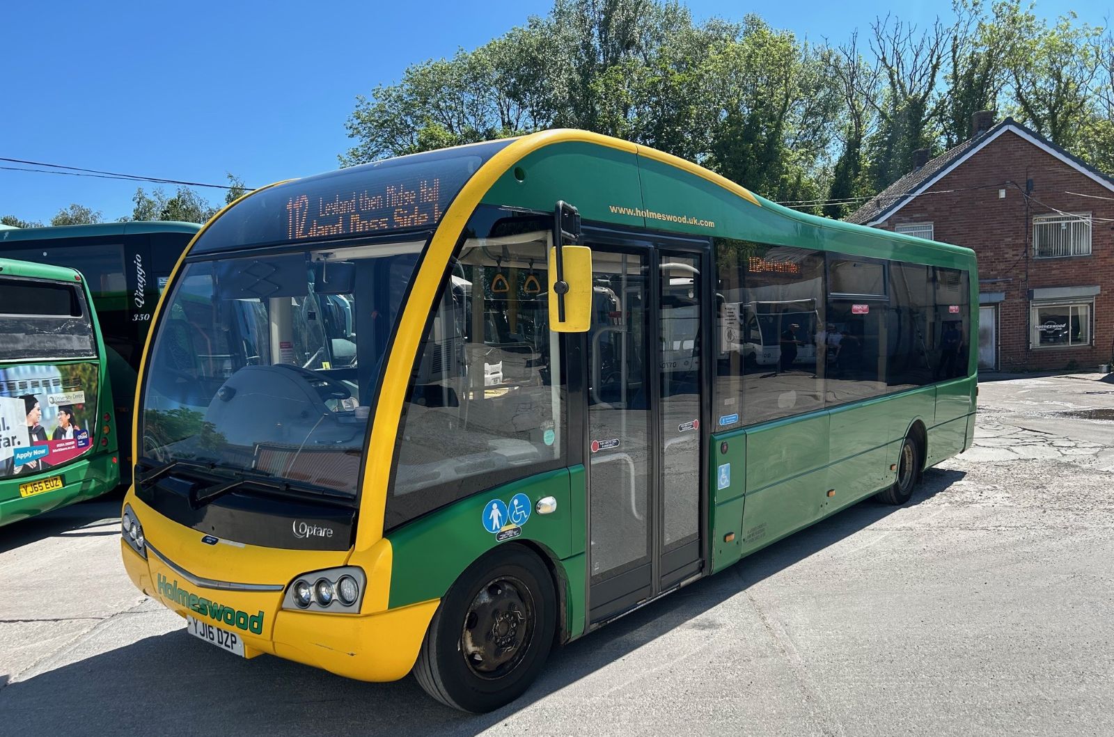 2016 Optare Solo SR 9.25m. 31 seats.